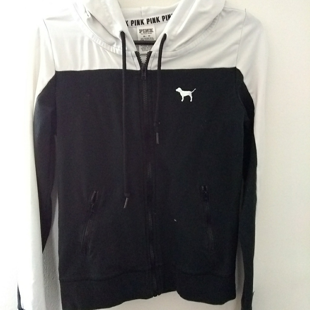 Womens zip up hooded jacket